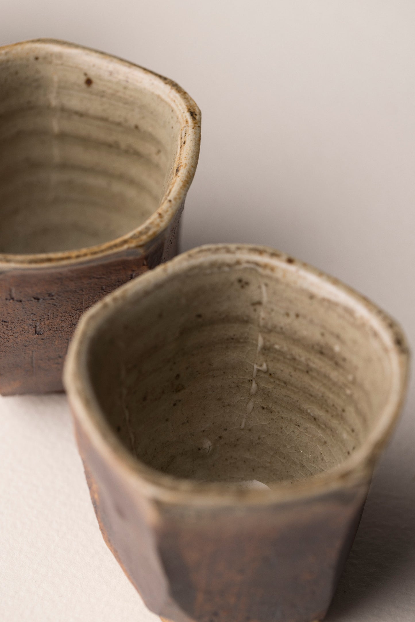 Tasse Expresso en grès – Collection Kakukei