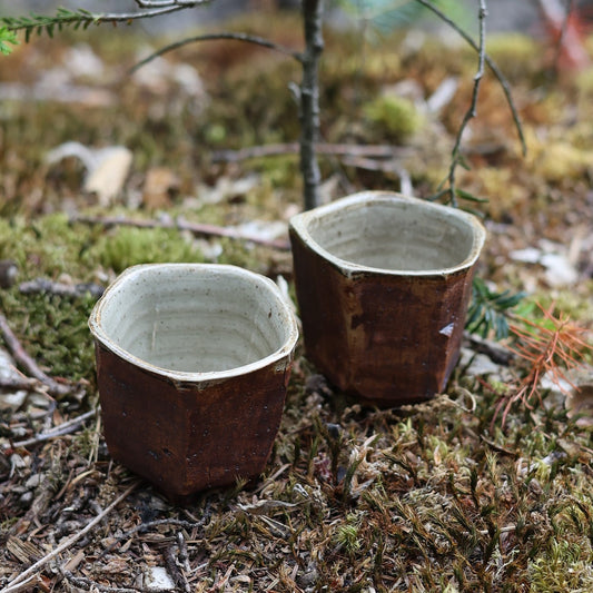 Tasse Expresso en grès – Collection Kakukei